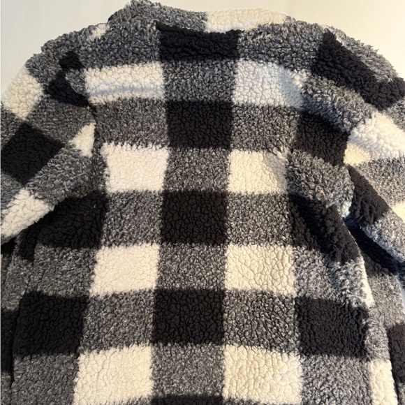 Plaid Sherpa Jacket - Picture 3 of 6
